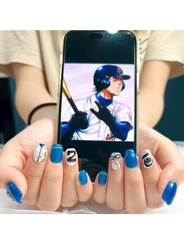 ダリア(DAHLIA)/持ち込みネイルデザイン