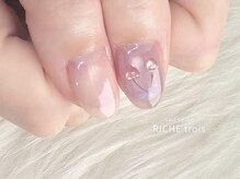 リッシュ トロワ(RICHE trois)/マグネットさくらんぼネイル