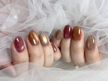 アプリコットネイル(apricot nail)の写真/長く通って欲しいから当店ジェルは付け替え無料☆自爪に優しいフィルイン施術♪ジェルが浮きやすい方にも◎