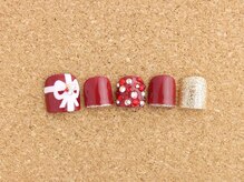 ネイルサロン ブランロール 白金店(Nail Salon Blanl'or)/FOOT　Xmas♪☆