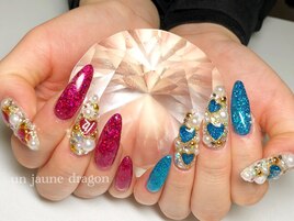 キラキラ☆グリッターネイル