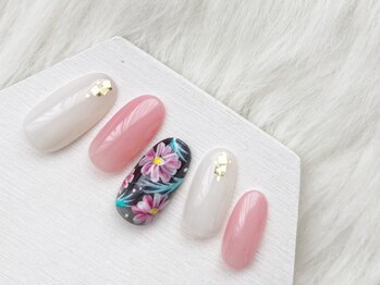 スリー(THREE)/Sept,2020/nail design
