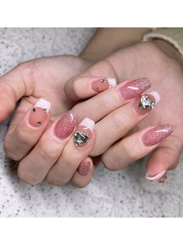 クイーンズビューティーサロン 新宿本店(Queen's beauty salon)/チップ長さ出し定額コース