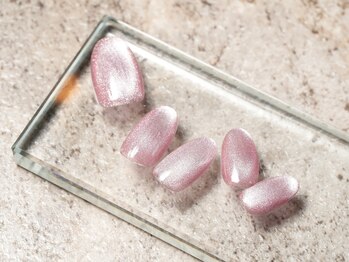 ワンカラーマグネットネイル