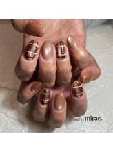 ネイルズミラク(nail's mirac.)/チェック柄ネイル