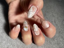 ネイルズ とんぷそん/フラワーオフィスネイル♪