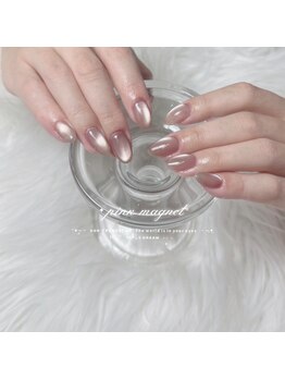 ピュルテ バイ エヌネイル(Purete by Nnail)/pink magnet/¥5,500-