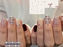 ノラ ミナミアオヤマ(NORA MINAMIAOYAMA)/チェックデザイン