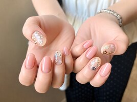 ホロフラワーネイル