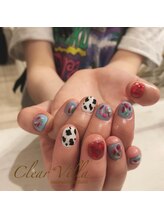 ネイルサロンクリアヴィラ(nail salon clear villa)/カラフル個性派ネイル