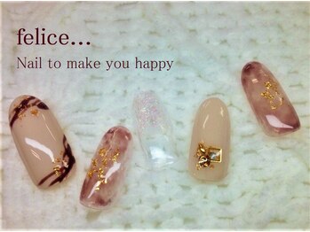 フェリーチェ 川間店(felice)/【定額ネイル】¥7980