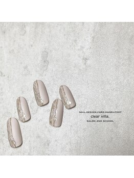 ネイルサロンクリアヴィラ(nail salon clear villa)/trend designコース￥8990