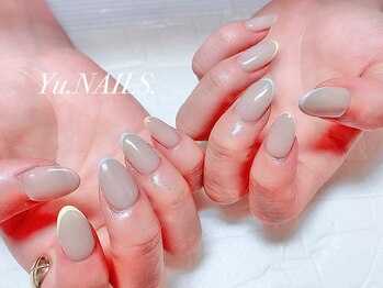 ユーネイルズ 恵比寿(Yu.NAILS.)/パステルフレンチベースカラー有