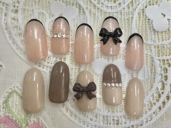 ネイルサロン ヴィヴィ(nail salon ViVi)/ワンホンネイルB(6900円/7200円)