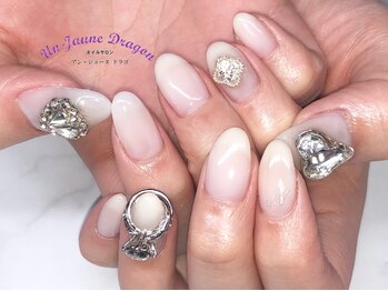 アン ジョーヌドラゴ/【自爪ネイル】ホワイトネイル