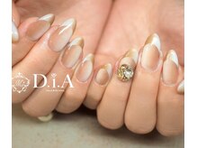 ネイルズアンドスクール ダイヤ(nails&school D.I.A)/オンブレフレンチ