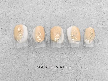 マリーネイルズ 横浜店(MARIE NAILS)/定額¥6,600 ニュアンス 0523c