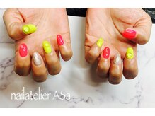 アーザ 吉祥寺(ASa)/ネオンカラーネイル☆