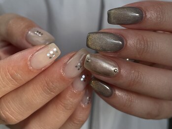 リノ 大阪本町店(lino)/ニュアンスネイル【9.11.s】