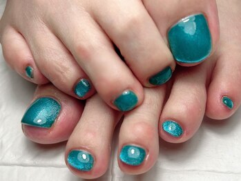 ブリスフルハピネス(Blissful happiness)/この夏1番人気のフットネイル