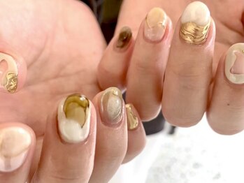 フリープ タクタ(freep tacta)の写真/ニュアンス、ワンホン、韓国風のデザインが大人気☆トレンドを取り入れた可愛いネイルアートは tactaで♪