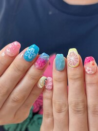 個性派ネイル