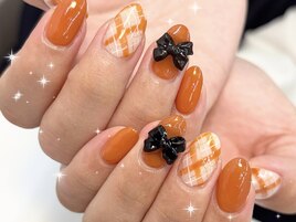 チェックネイル