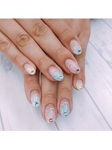 アイル ビューティーサロン(Airu Beauty Salon)/パステルお花ネイル