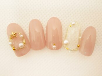 ネイルサロン ロゼオ(Nail salon Roseo)/定額Nail ¥6990~/長さ出し+¥3300