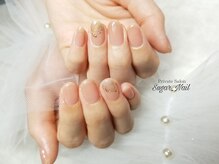 シュガーネイル(sugar nail)/オーロラアレンジネイル