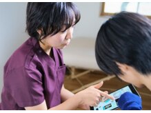 整体院楽らの雰囲気（思わぬところが痛みの原因ということも…）