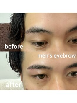 バニーアイズ 博多店(Bunny eyes)/メンズアイブロウで垢抜け♪