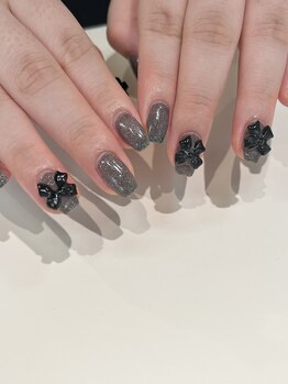 ノラ シブヤ(NORA SHIBUYA)/リボンネイル