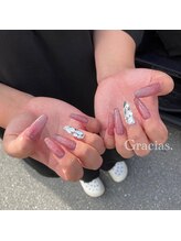 グラシアスドット(Gracias.)/ピンク/フラッシュ/ワンカラー