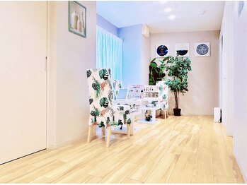 ベリール(BELIRE)/受付にてスタッフがお出迎え♪