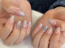 アルティノ ネイル ガーデン(altino nail garden)/キラキラ/シンプル/ガーリー