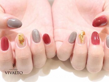 ワールド ビューティ ヴィヴァルト 宝塚店(WORLD BEAUTY VIVALTO)/タイダイネイル