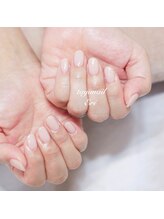 たゆ ネイル(たゆnail)/パラジェルベージュネイル