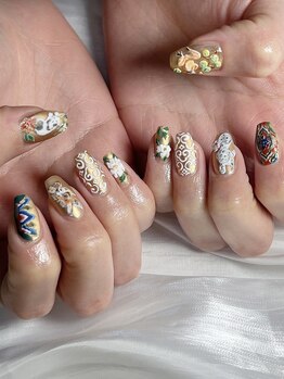 アワージャム(Our Jam)/日光東照宮ネイル2