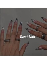 Domi Nail Salon 渋谷店　長さだし/持ち込み/フィルイン/ワンホン/長さ出し×フレンチ＊