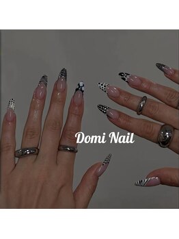 Domi Nail Salon 渋谷店　長さだし/持ち込み/フィルイン/ワンホン/長さ出し×フレンチ＊