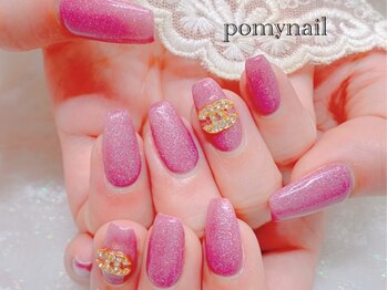 ポミーネイル 渋谷店(Pomy nail)/ピンクネイル