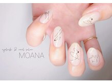 モアナ なんば店(MOANA)/simple個性的nail♪