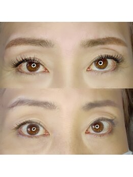 ラムール 姫路(L'AMOUR+)/美眉WAX+Wフラットラッシュ