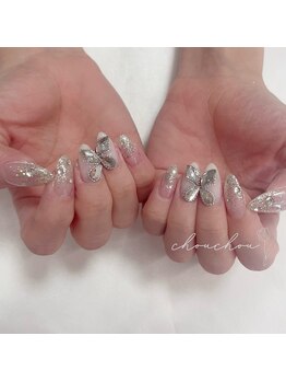 シュシュ(chouchou)/バタフライネイル