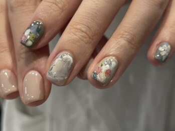 ファンクションネイルズ 表参道 原宿(FUNCTION NAILS)/絵画風ネイル