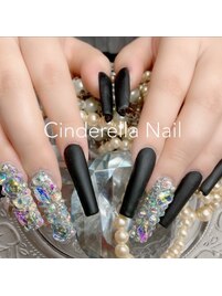 【スカルプ長さだしネイル】