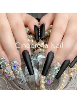 シンデレラネイル(CINDERELLA NAIL)/【スカルプ長さだしネイル】