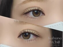 カフナ アンド チル(Kahuna&chill)/似合わせまつ毛パーマ上下♪