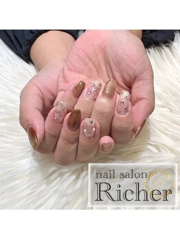 エスフィーネイルサロン リシェル(Esfy nailsalon Richer)/ジェル定額アート